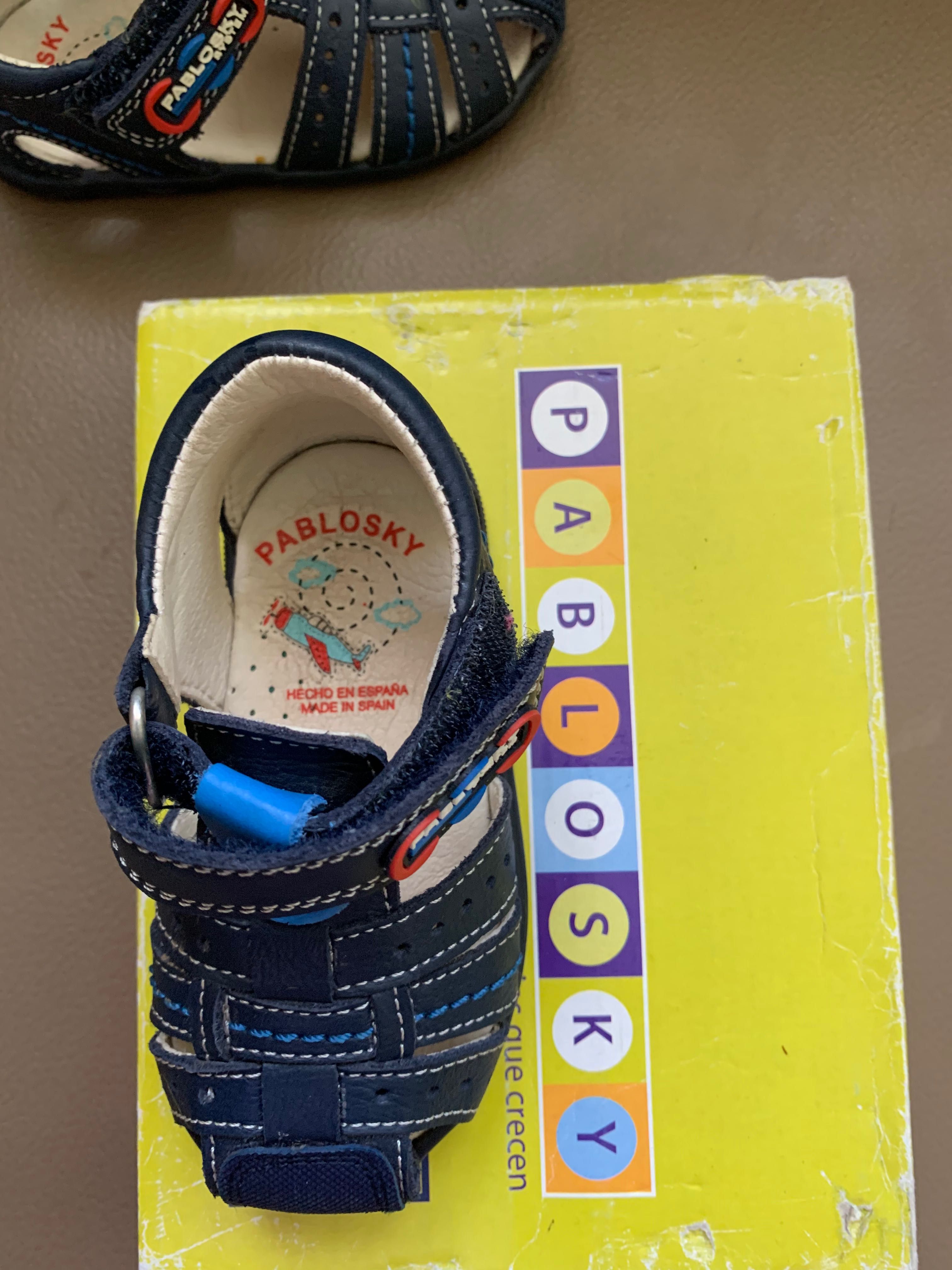 Літнє взуття дитяче Pablosky 19 розмір
