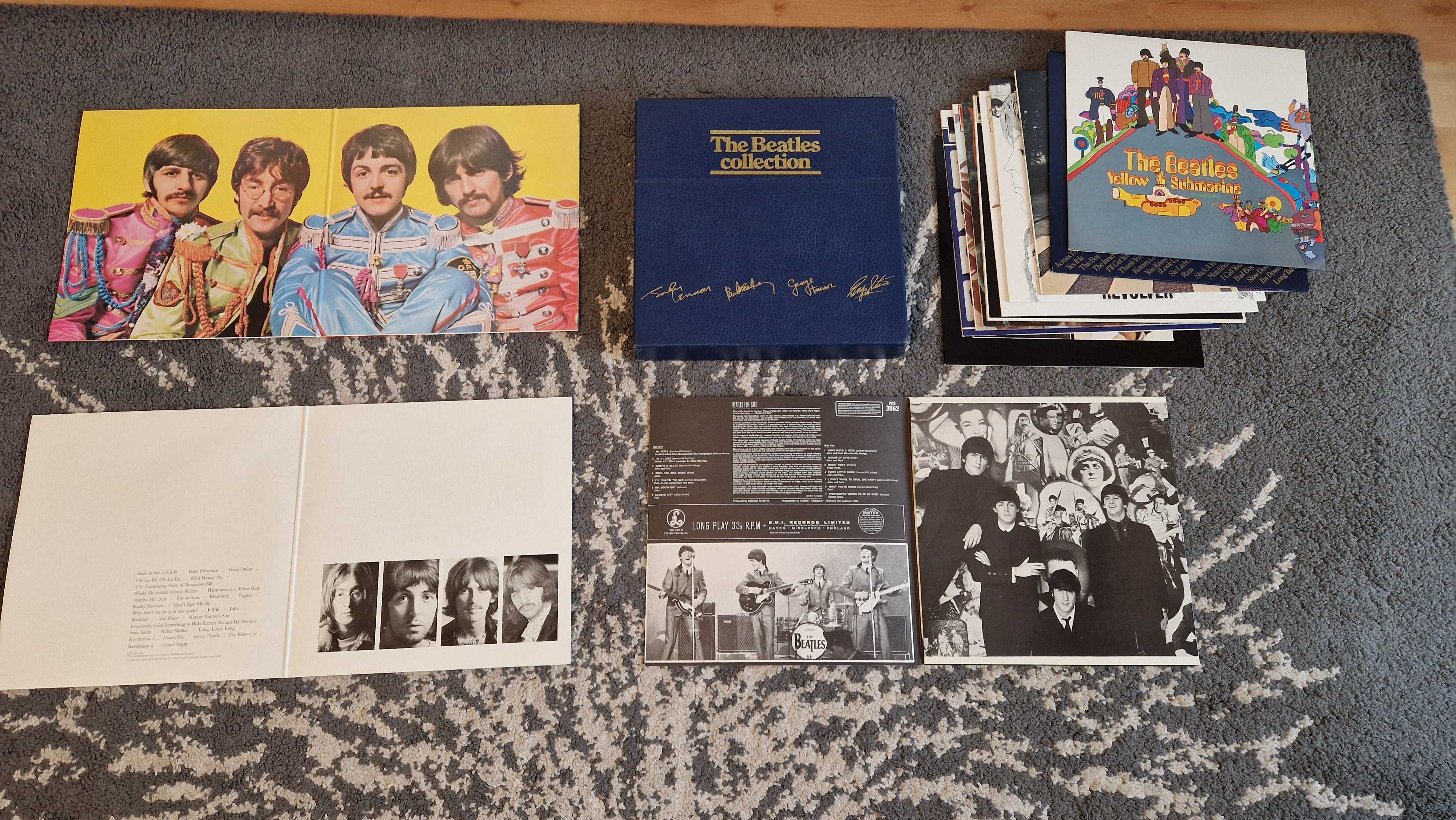 The Beatles Collection zestaw płyt winylowych 14LP unikat + dodatki