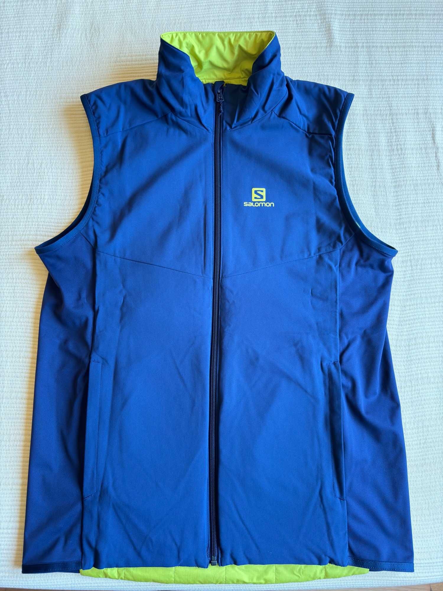 Colete reversível da marca Salomon