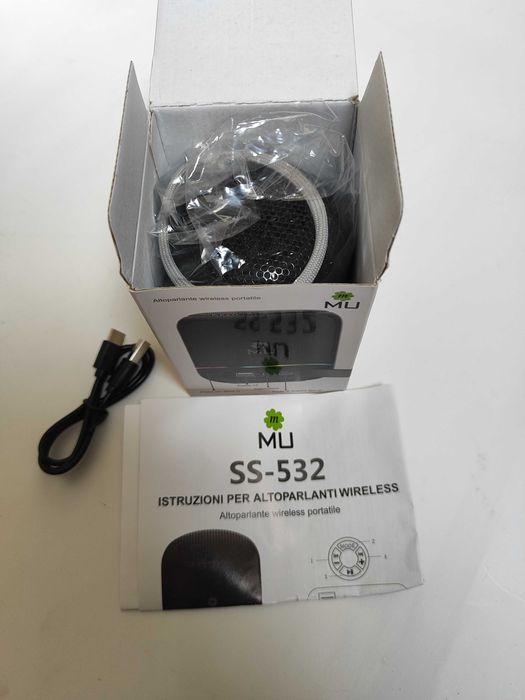 Głośnik Przenośny Bluetooth 5W SS-532 Czarny BASS