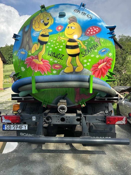 WYWÓZ szamba, zbiorników przydomowych, wszelkie nieczystości płynne