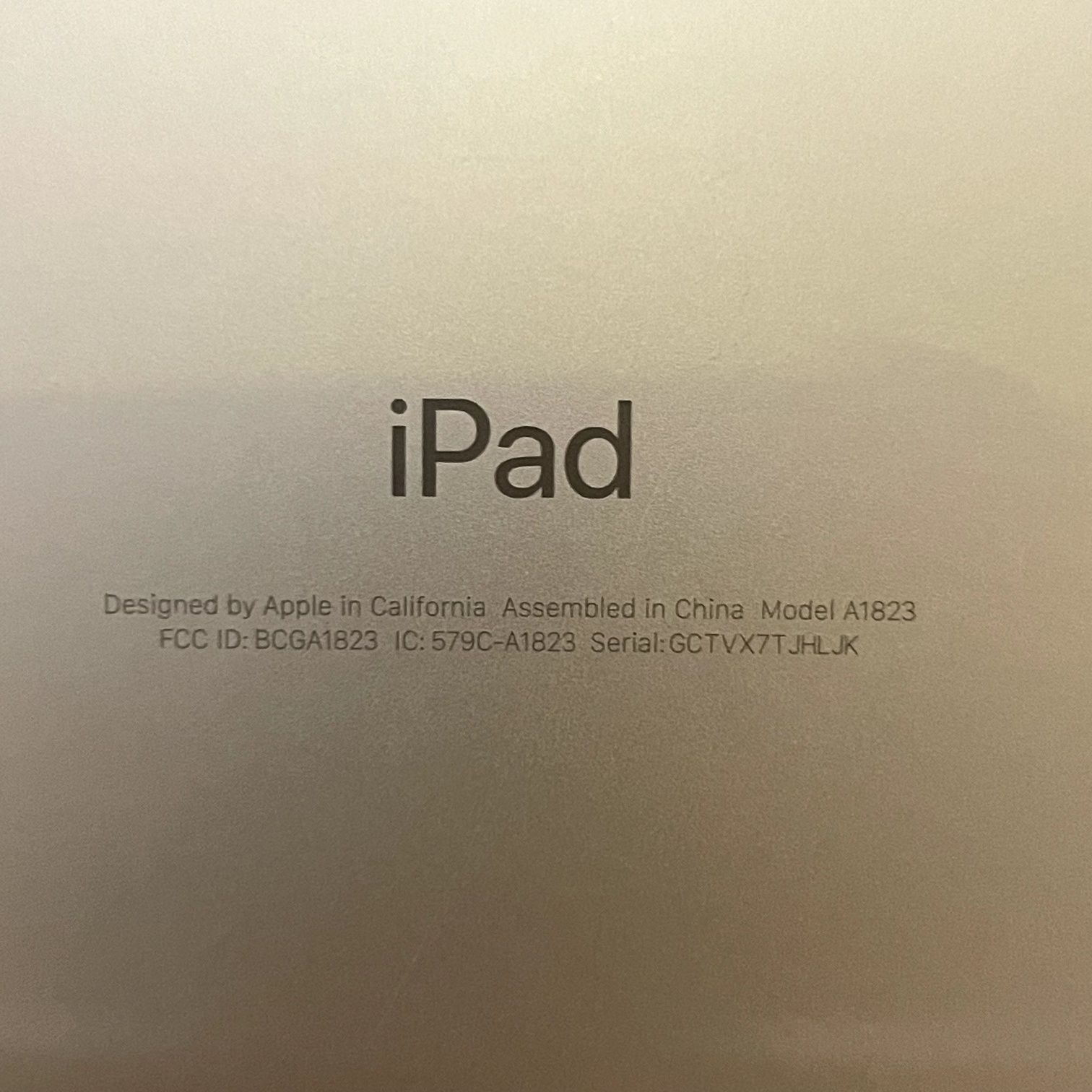 iPad 5th generation