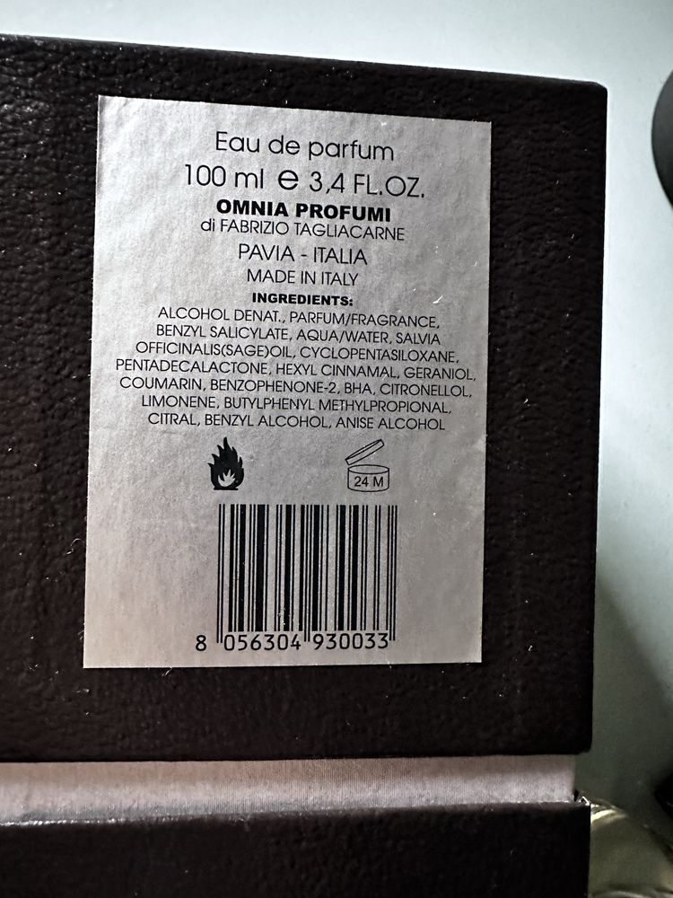 Opale omnia profumi perfum włoskie italy  męski 100 ml