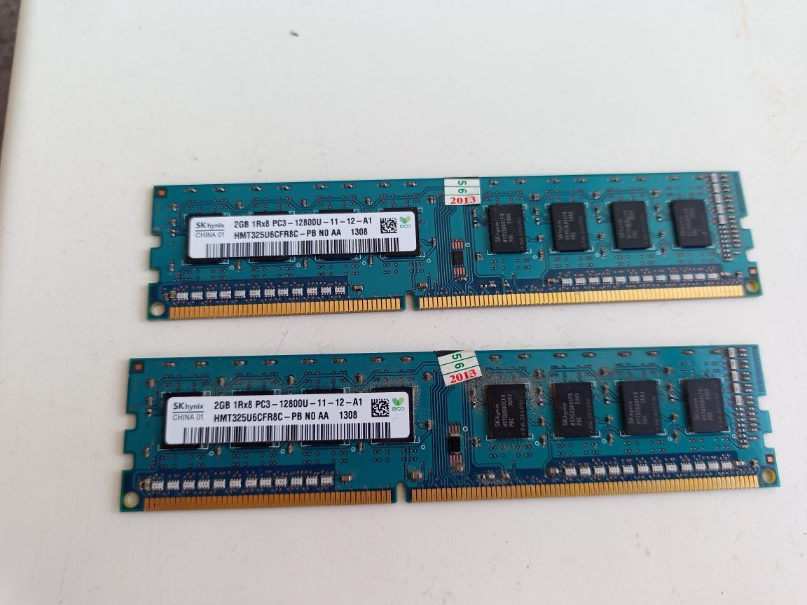 ОЗП для PC 4Gb DDR3 16000 Hynix 2x2 Gb ціна за пару