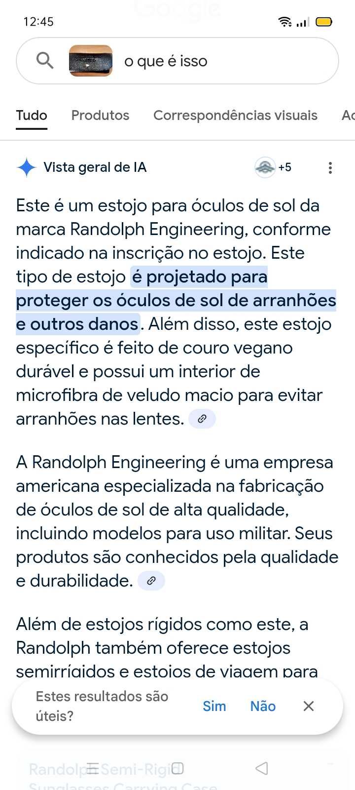 Óculos USA Marca. Só bolsa