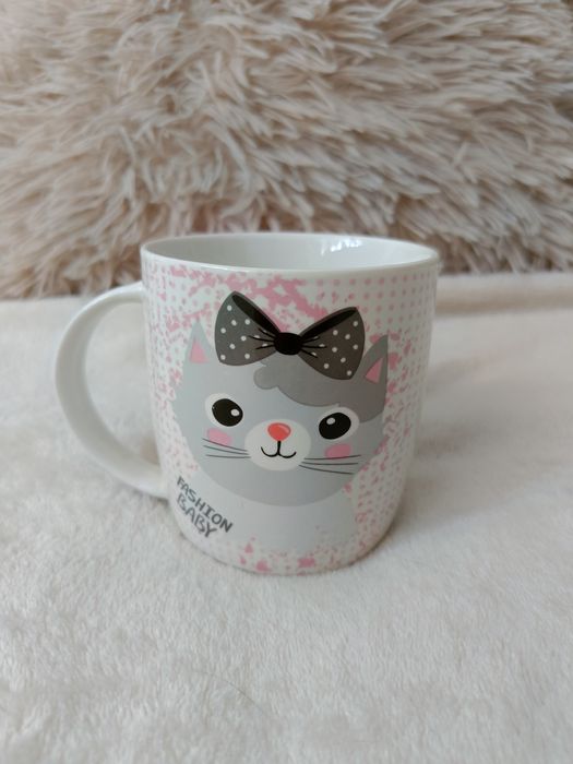 Kubek z kotkiem dziecięcy