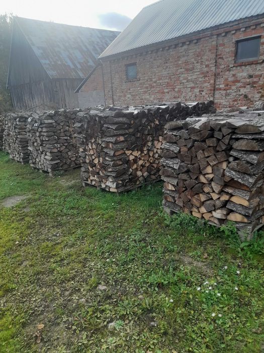 Drewno liściaste sezonowane opałowe