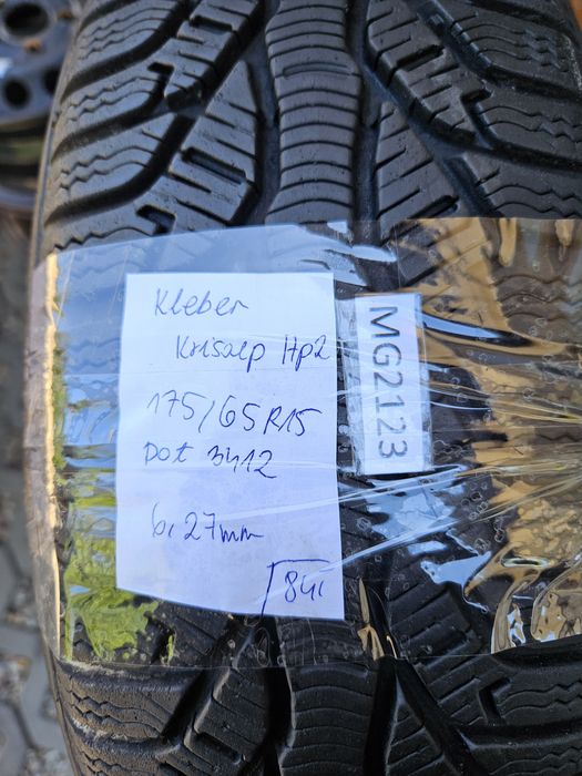 Kleber 175/65 r15 Krisalp HP2 /// 6,3mm!!! Wysyłka