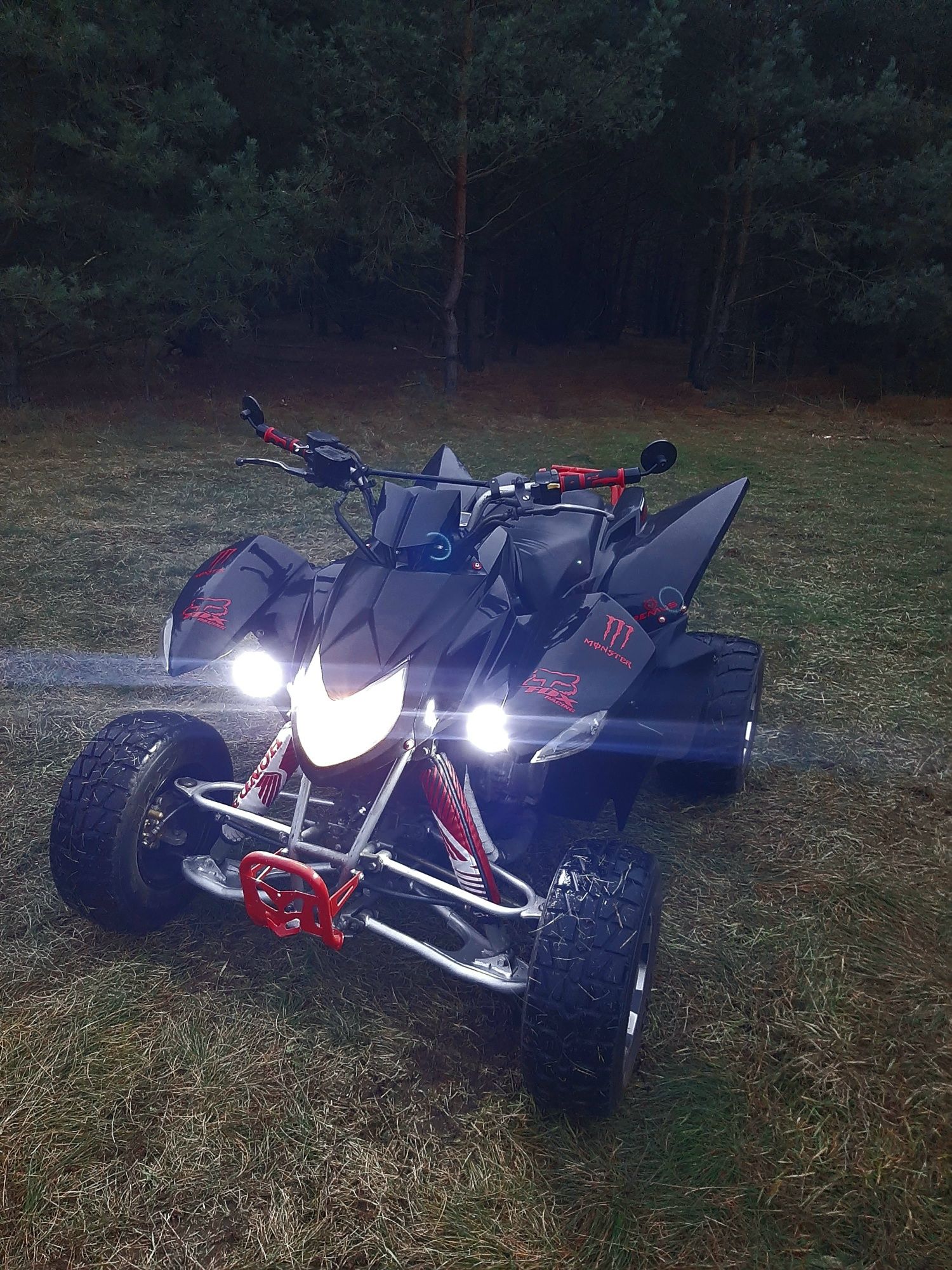 Quad Lucky star swap cb 500