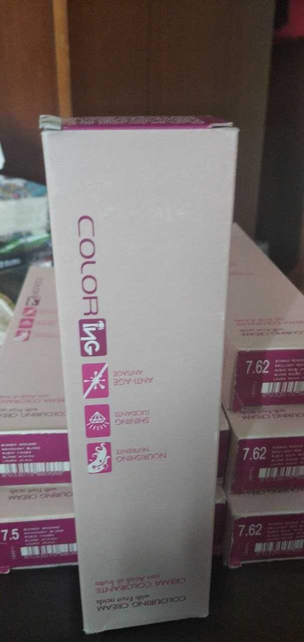 фарба  для волосся професiйна  Colouring Cream ING Італія, 100 мл