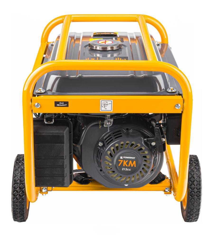 POWERMAT Agregat Prądotwórczy Generator 3000w 230v Koła Avr PM1198