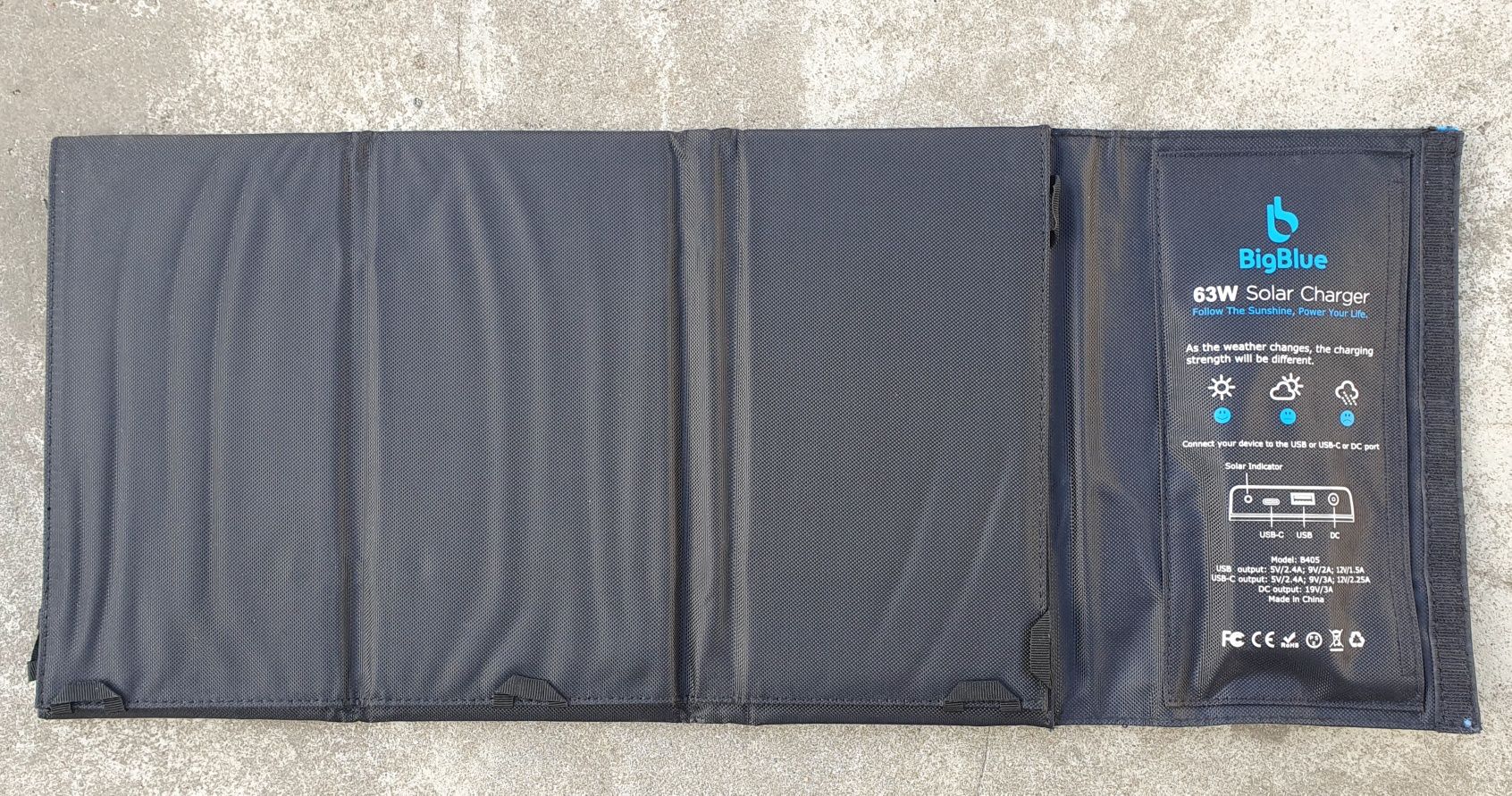 Panel fotowoltaiczny BigBlue B405 63W