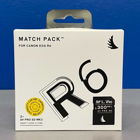 Angelbird Match Pack SD V90 256GB (2x 128GB 300MB/s) - Canon EOS R6