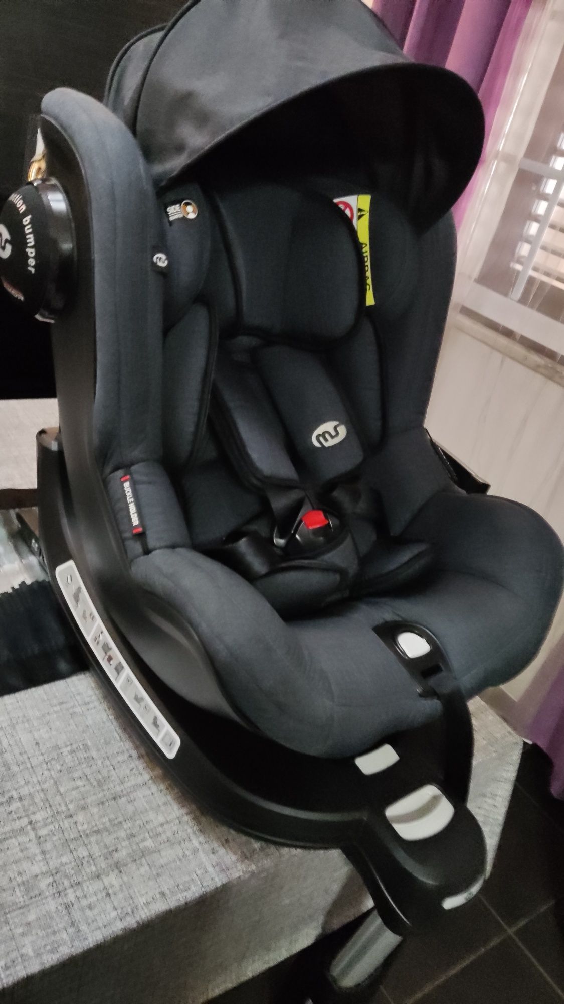 Cadeira de bebê isofix 360°