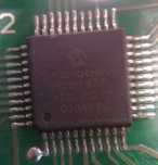 PIC16F877-20I/PQ б/у