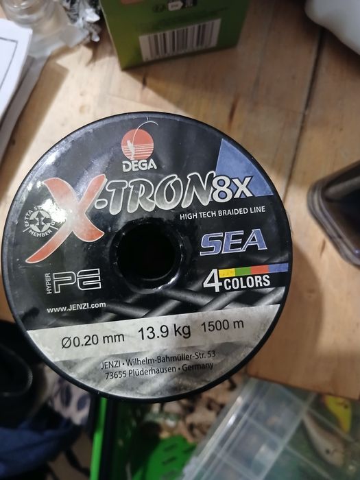 Plecionka wędkarska morska dega 0.20mm 950 m