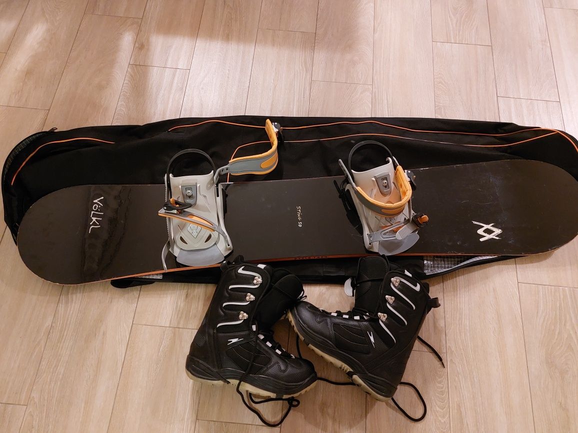 Snowboard VÖLKL Sting50 + buty CRANE roz.40