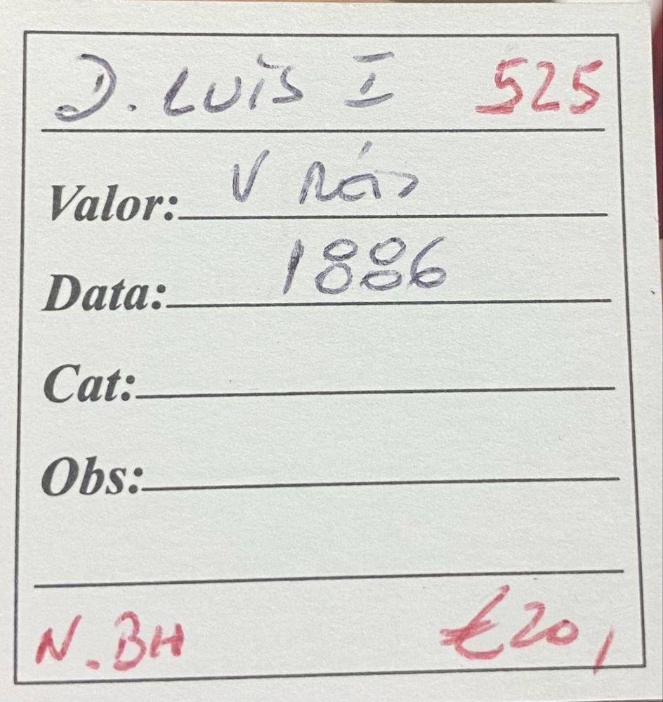 Moeda V Reis D LUIS I - 1886