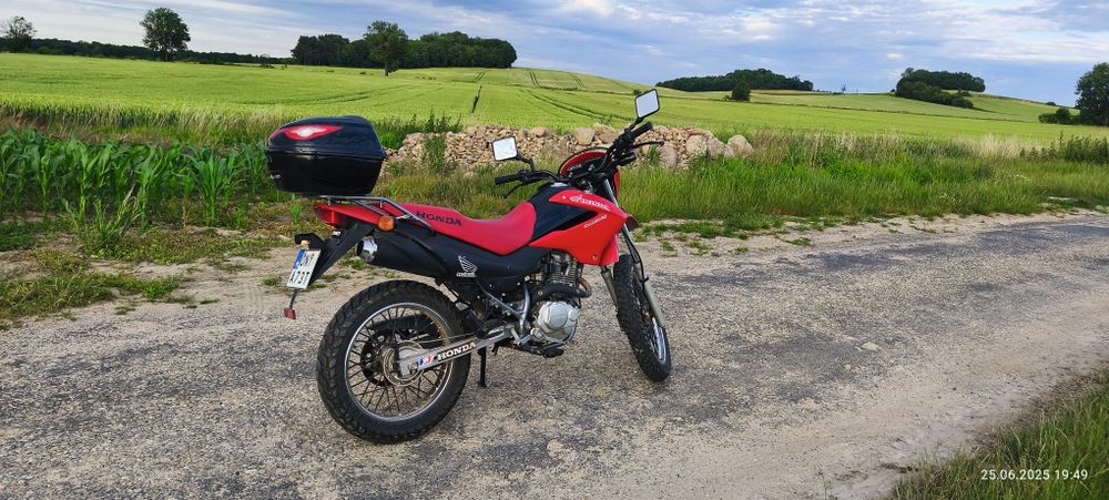Honda XR 125, 125 cm3, kat B zamienie, zarejestrowany