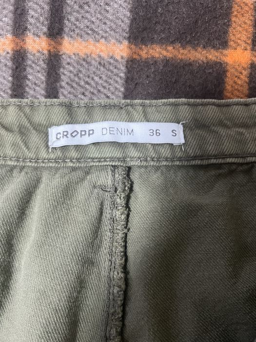 штаны карго, болотного цвета