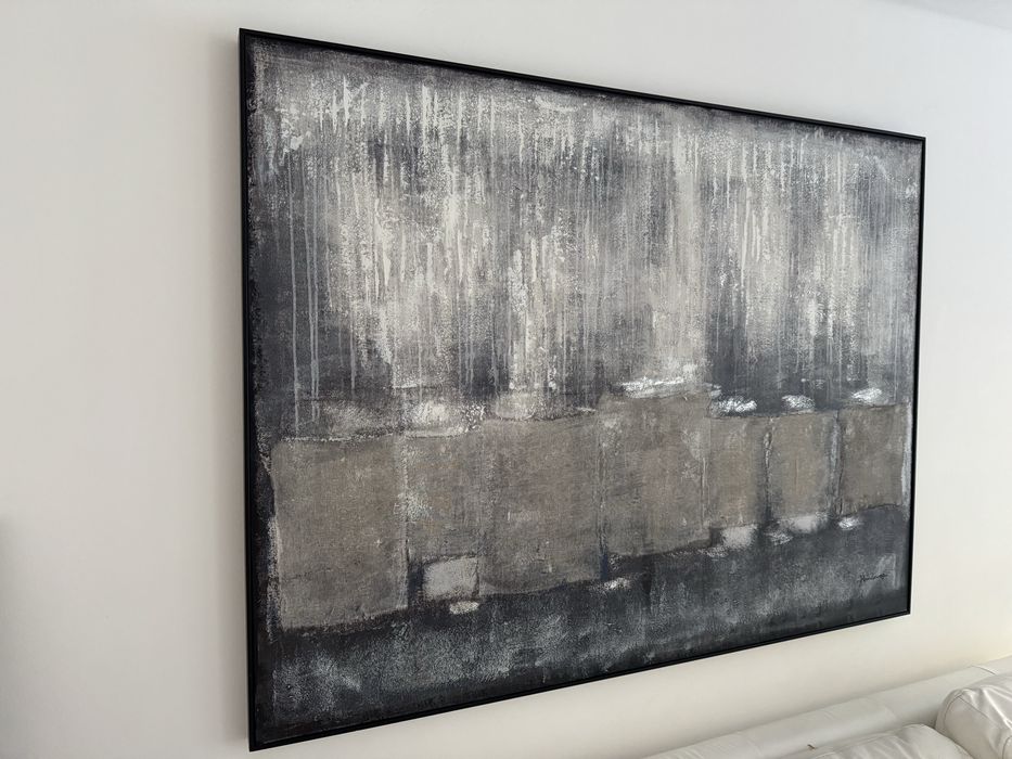 Quadro com moldura , em estado novo