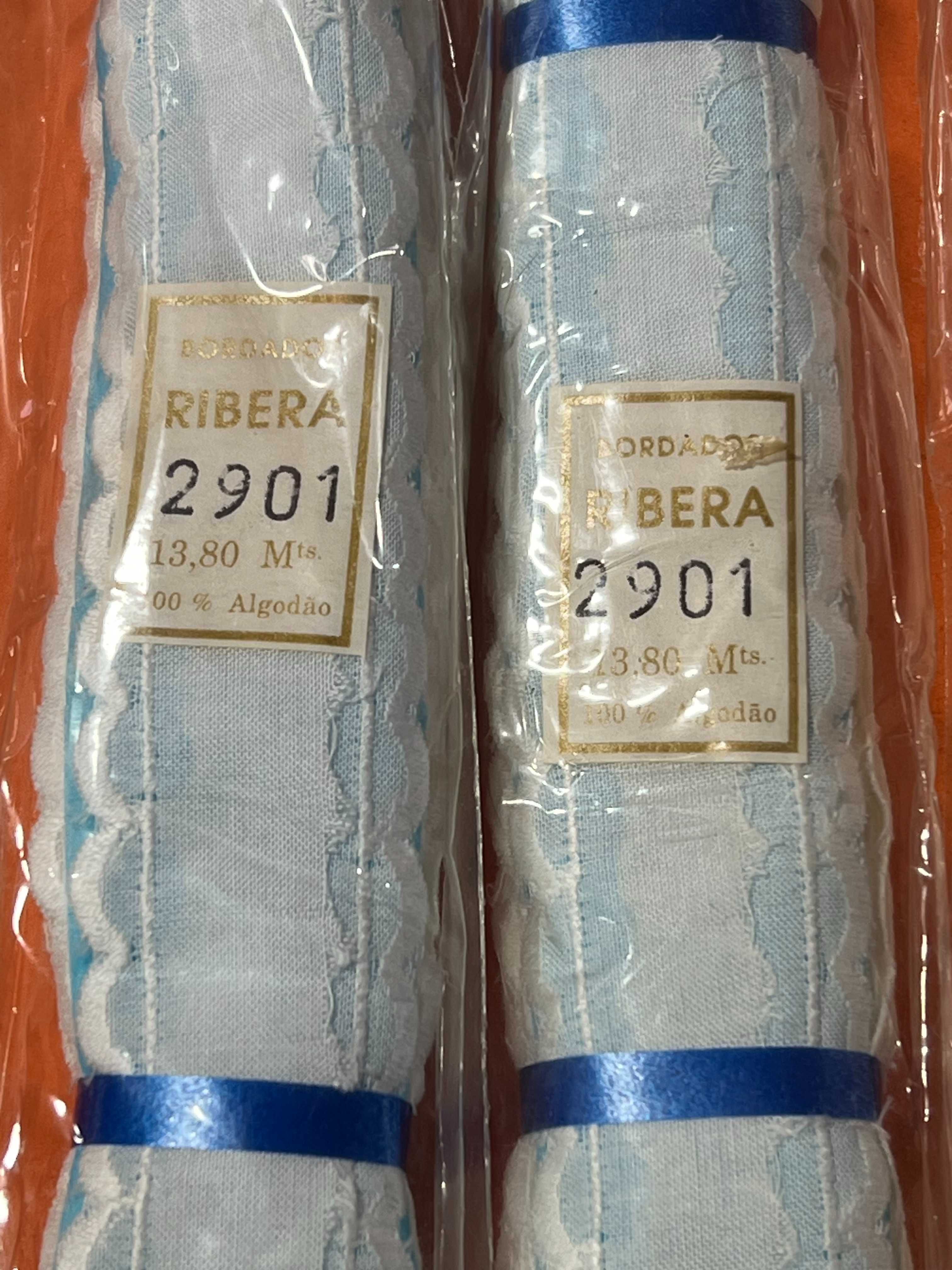 Bordados Ribera - 6 Peças de Bordado com 13,80 mts por peça