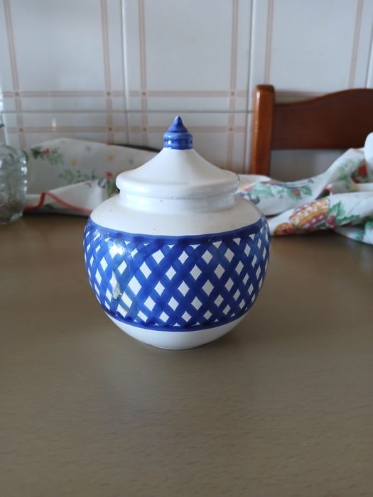 Açucareiro de porcelana