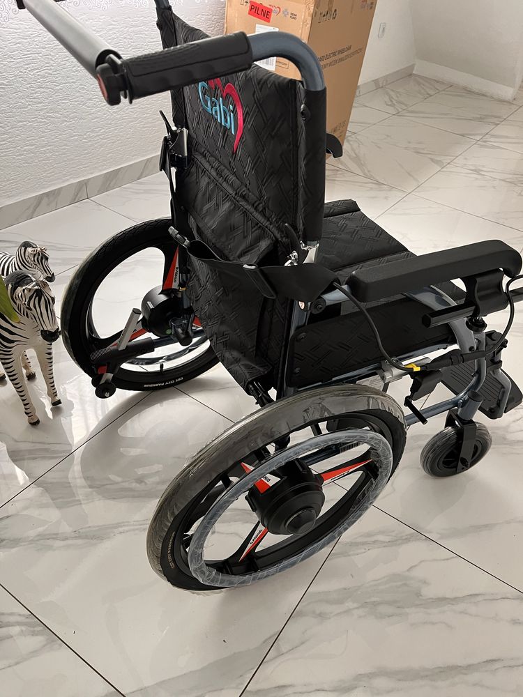 NOWY! Wózek inwalidzki elektryczny. Bateria litowa, zasieg 20 km!