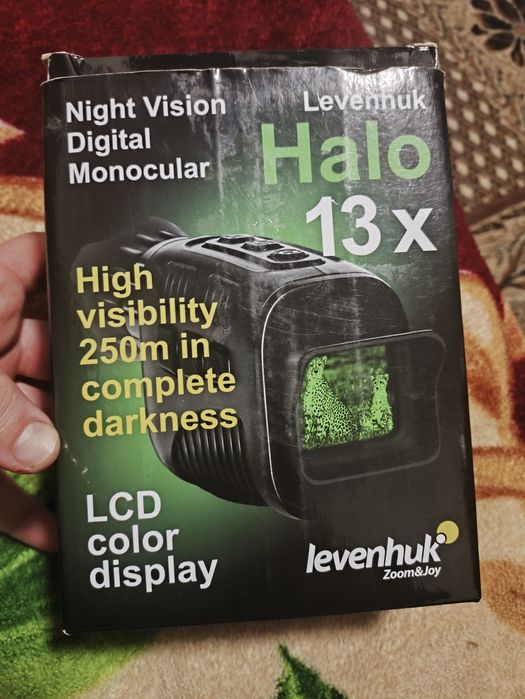 Цифровий прилад нічного бачення, монокуляр Levenhuk Halo 13x