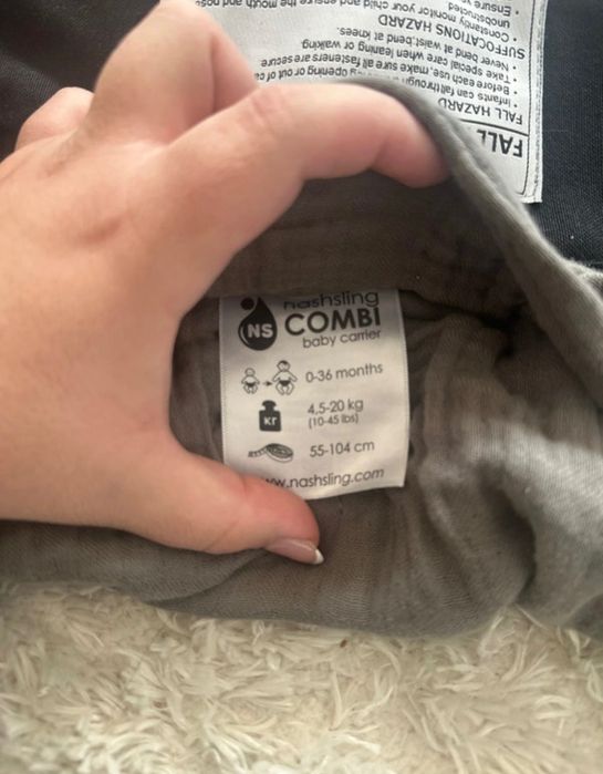 Nashsling Combi desde nascimento