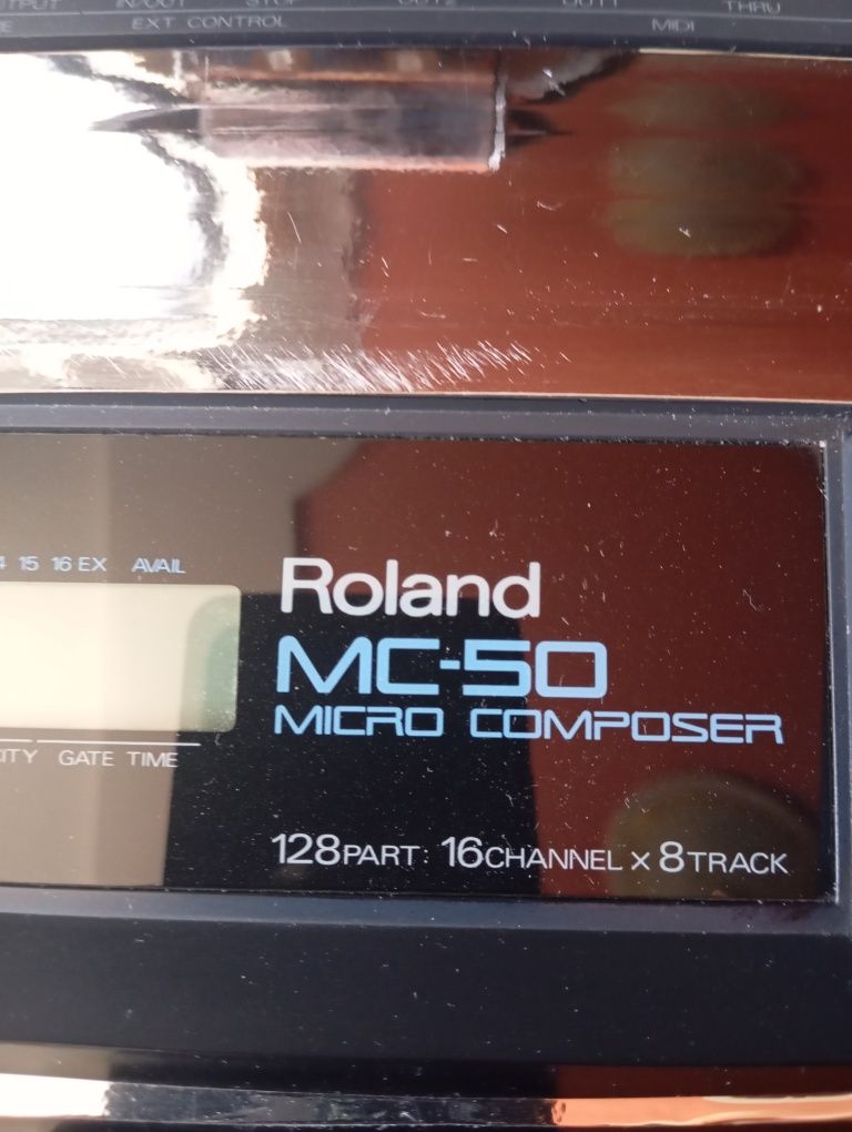 Roland MC-50 basic Midi recording