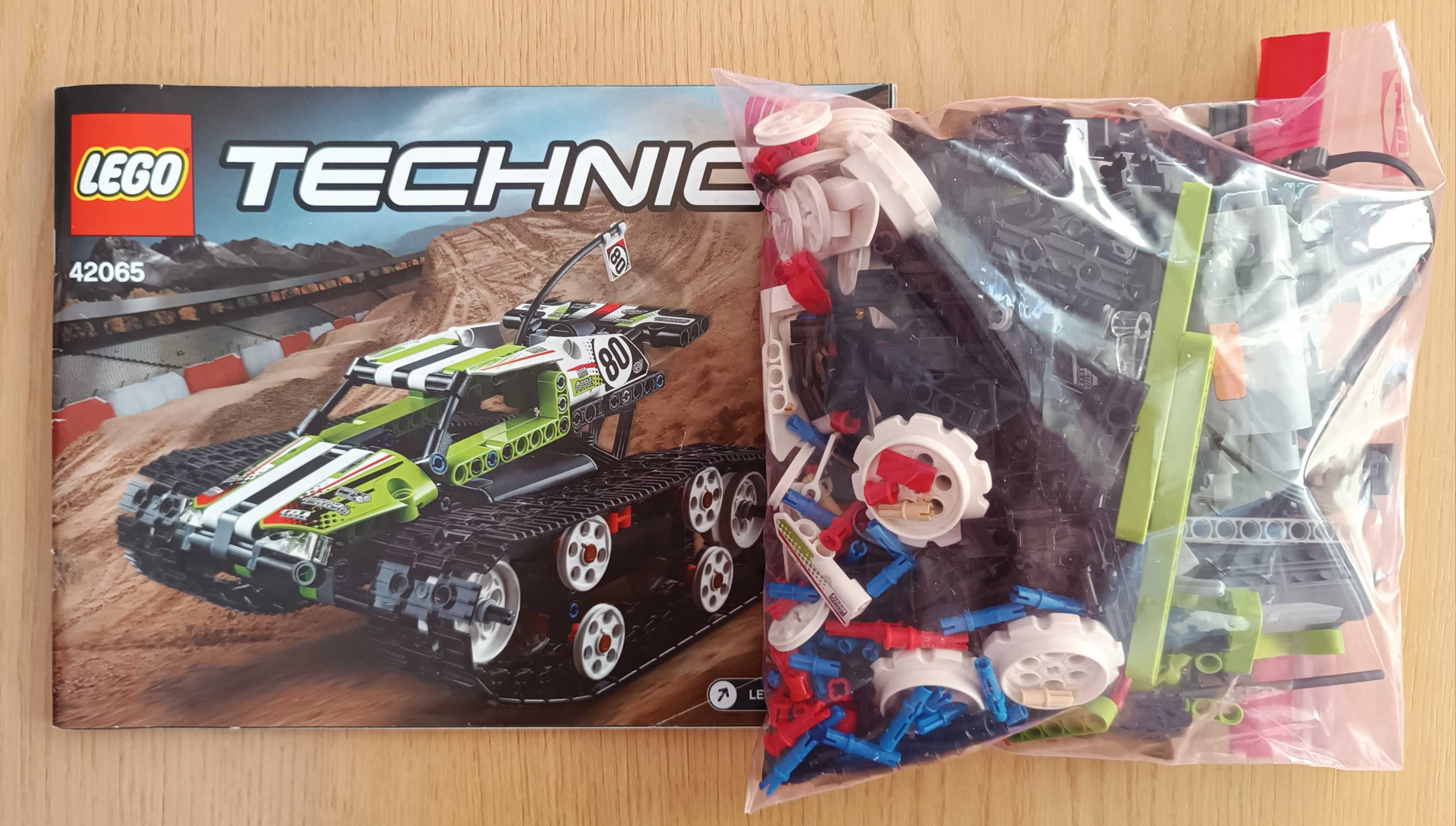 LEGO Technic 42065 Zdalnie Sterowana Wyścigówka Stan Idealny UNIKAT