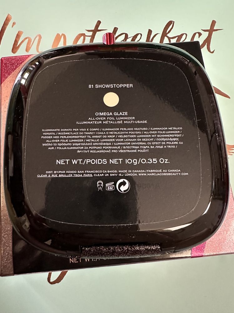 Marc Jacobs O!Mega Glaze Foil Lumanizer