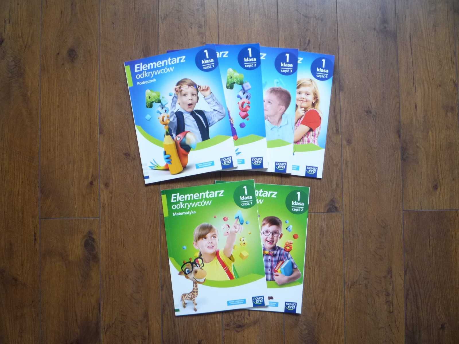 Elementarz odkrywców 1 klasa 1 Nowe Podręczniki Polski + Matematyka
