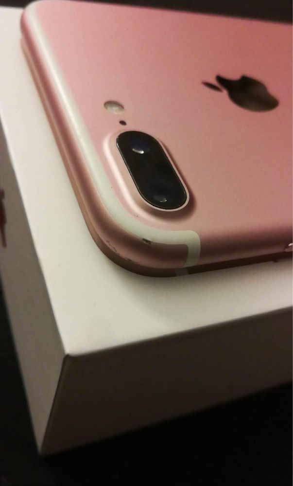 iPhone 7 plus 32 gb rose gold bateria 100%