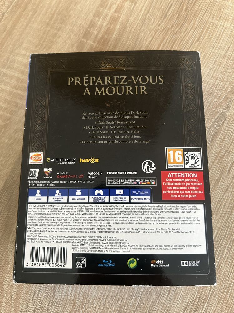 Dark Souls Trilogy PS4 *PL *