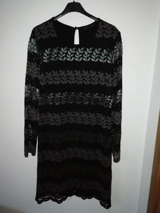 Vestido L - Cafè Noir - rendado