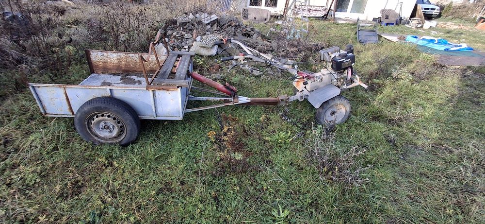 Ciągnik jednoosiowy dzik silnik Wema