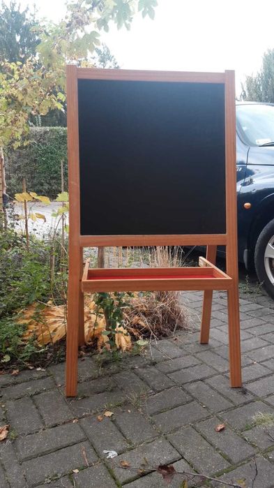 MÅLA Sztaluga dla dzieci tablica dwustronna kreda pisaki ścieralne