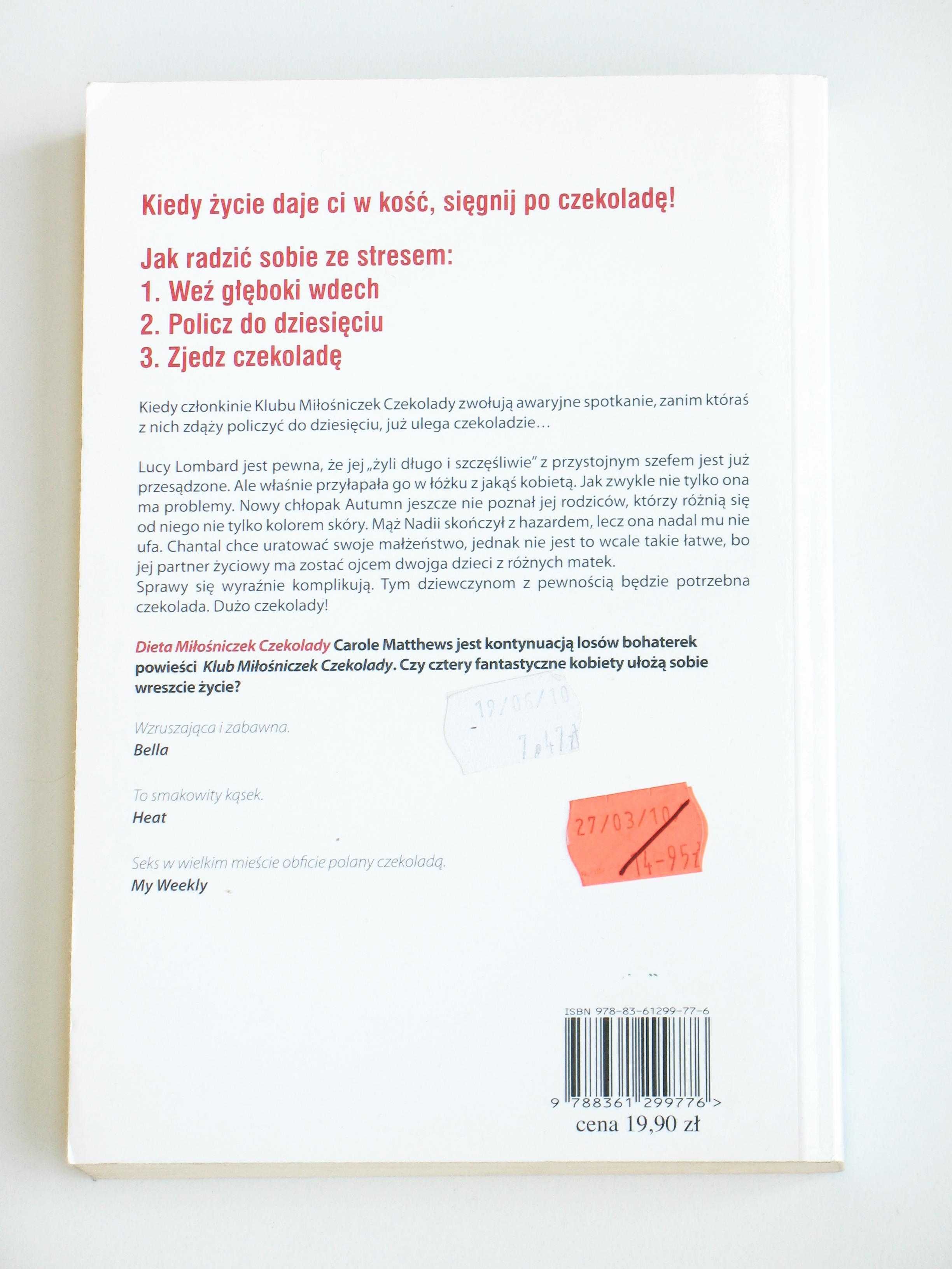 Dieta Miłośniczek Czekolady - Carole Matthews