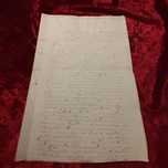 Manuscrito Sec.XIX, Postais...