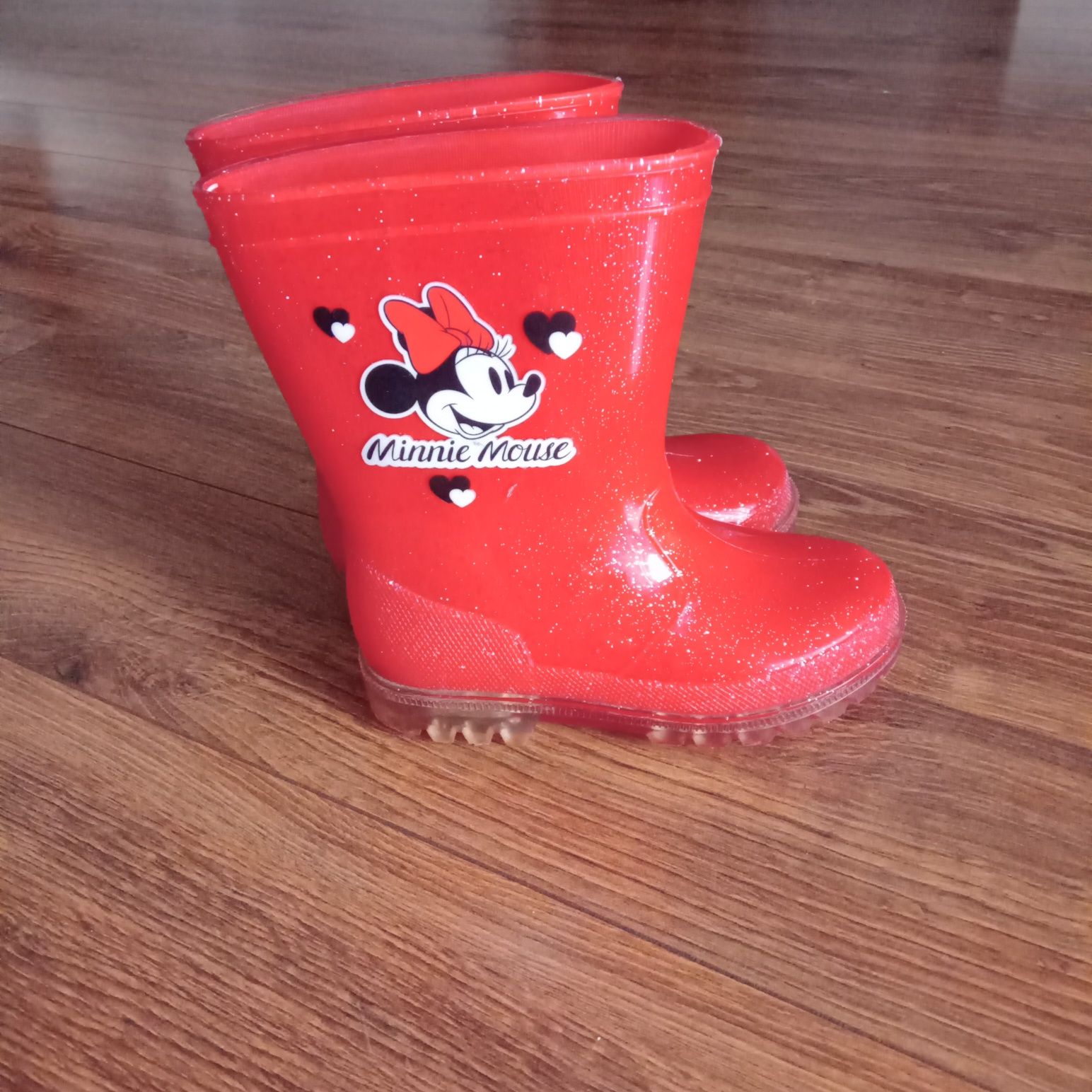 Kalosze,gumiaki dla dziewczynki myszka minnie, 27