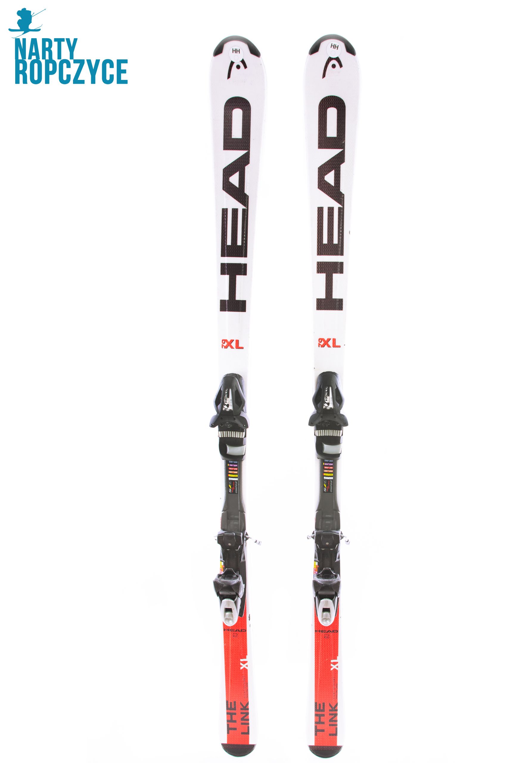 NartyRopczyce NR247 Narty 170 HEAD THE LINK PRO CZER Q25H DB stan SERW