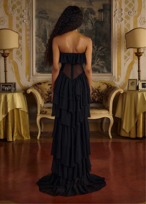 Сукня вечірня з корсетом