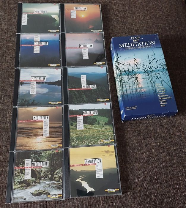 Meditation płyta 10 CD Classical Relaxation muzyka relaksacyjna