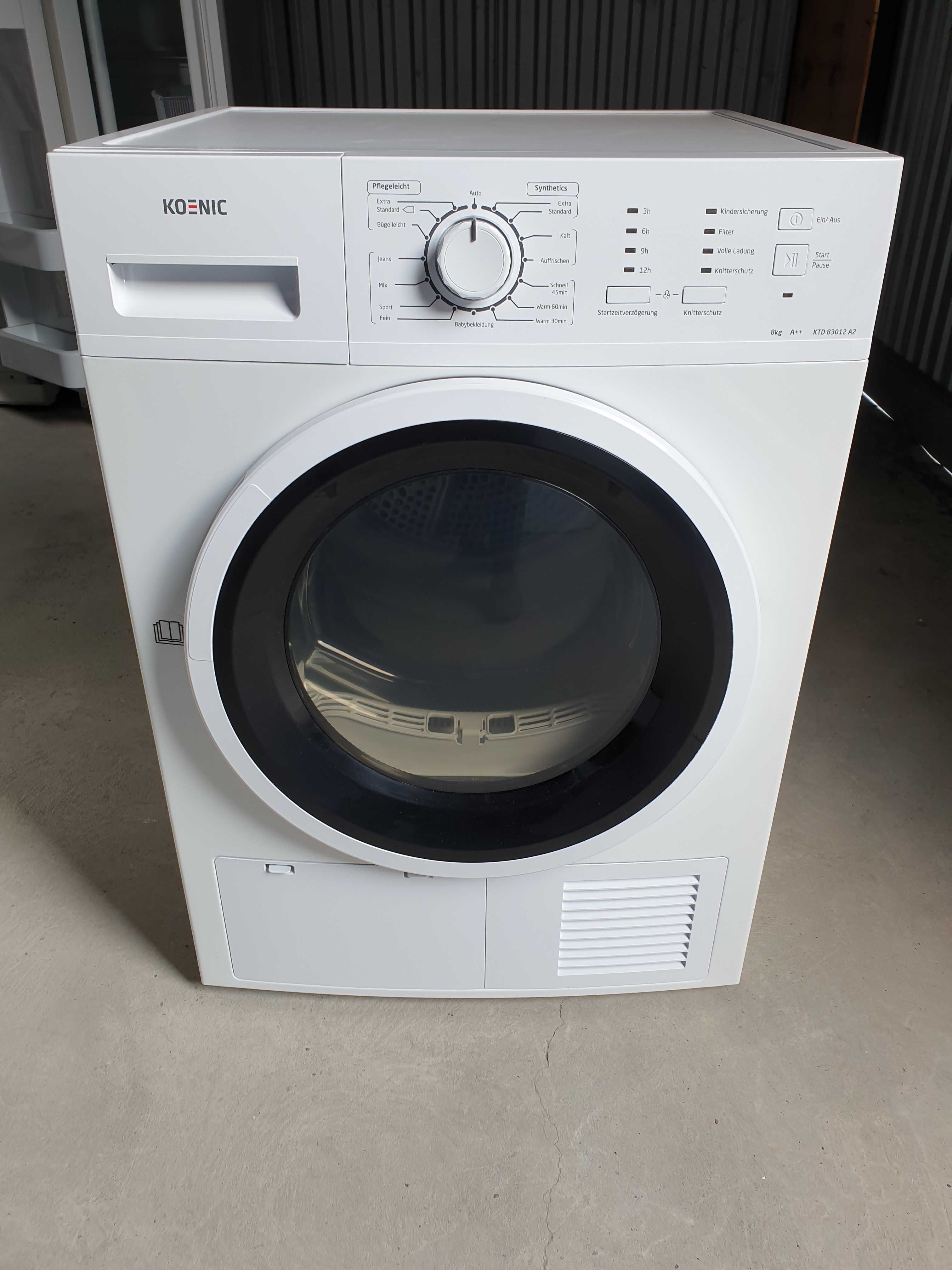 Сушка для одягу/сушка для белья KOENIC 8 KG / KTD 83012 A2