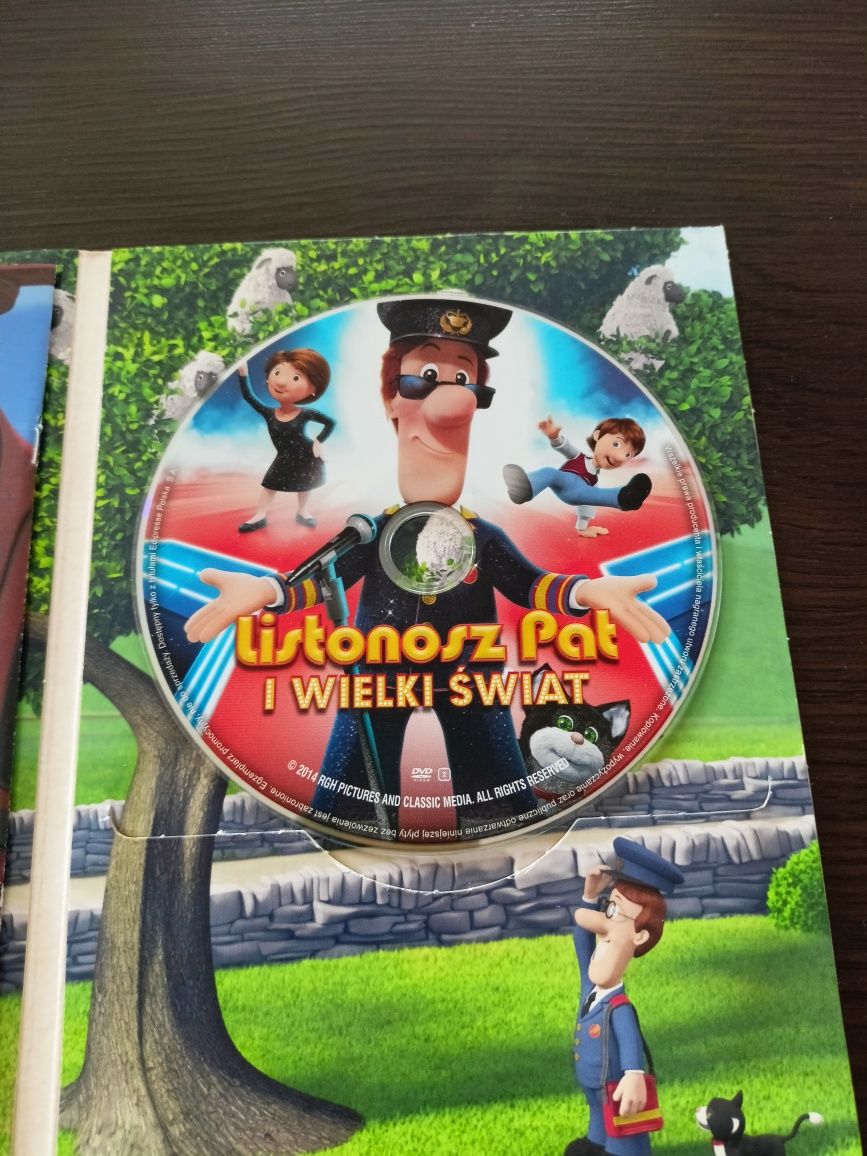 Listonosz Pat i wielki świat - Bajka DVD z książką