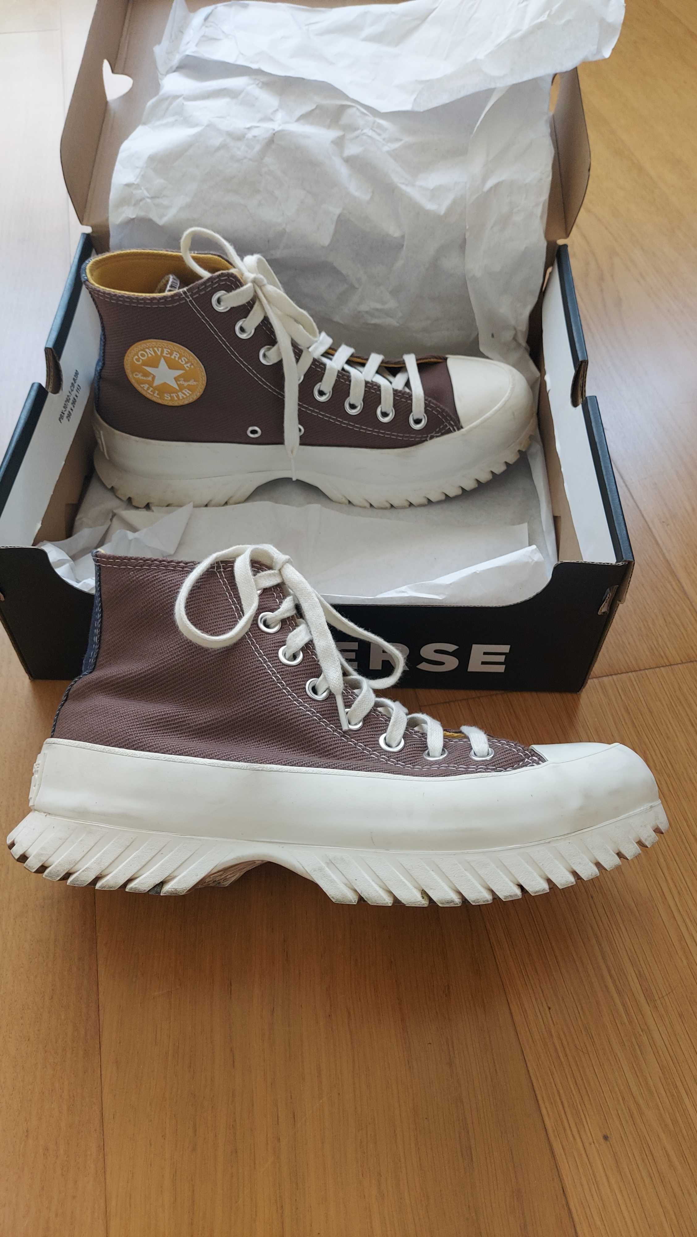 Converse trampki platforma