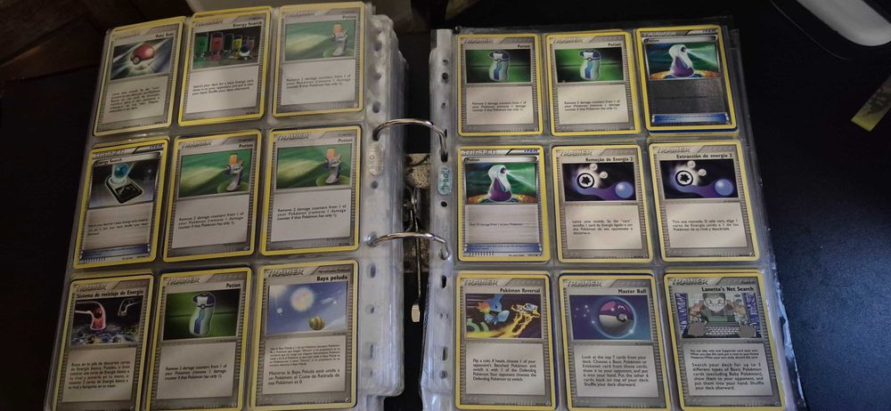 Pokémon TCG Lote de 106 Cartas Treinadores