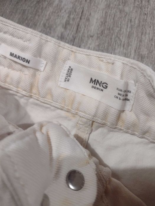 Jeansowa mini spódniczka Mango r. XS
